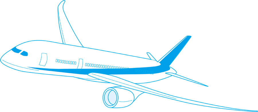 無料イラスト Anaの旅客機 パブリックドメインq 著作権フリー画像