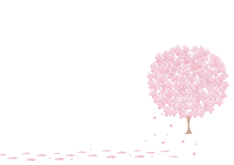 最高の桜の木 イラスト フリー 最高の動物画像