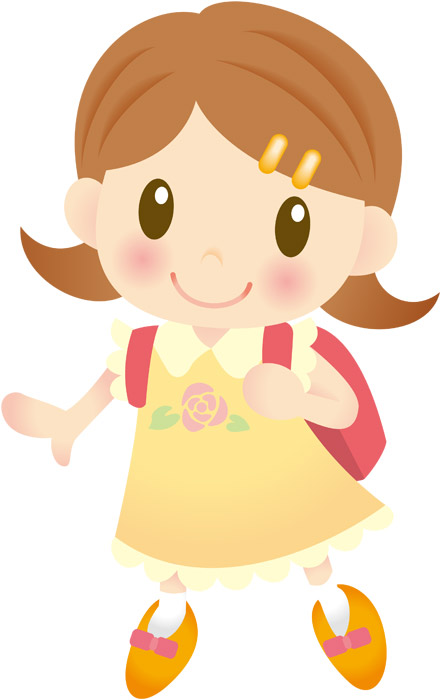 ほとんどのダウンロード 小学生 女の子 イラスト 無料イラスト素材 かわいいフリー素材 素材のプ