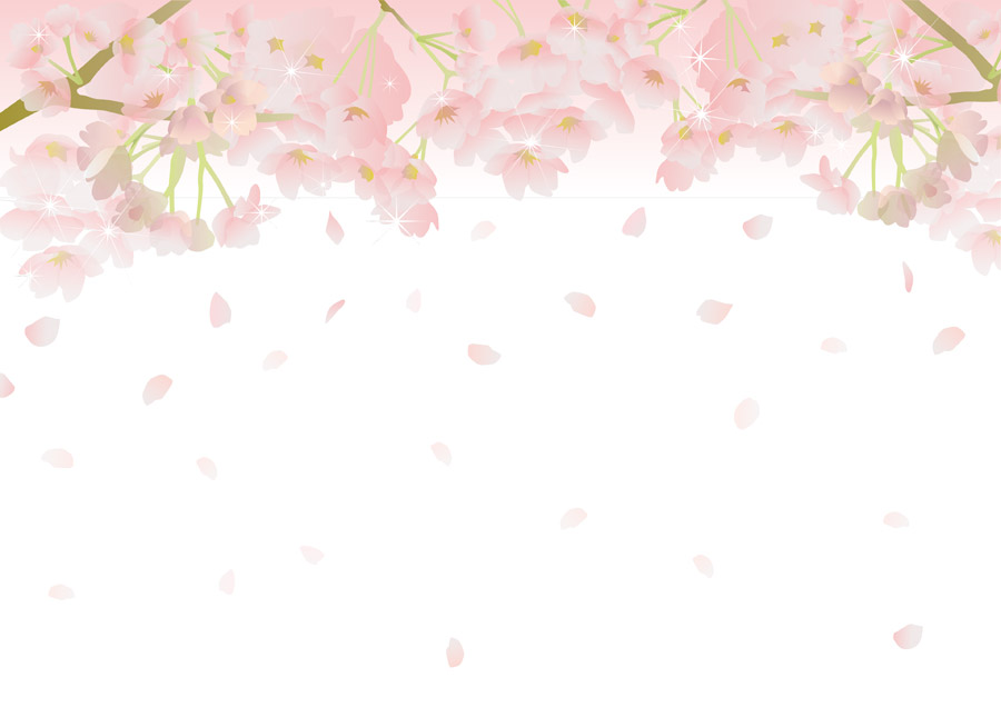 無料イラスト 舞い落ちる桜の花びら パブリックドメインq 著作権フリー画像素材集