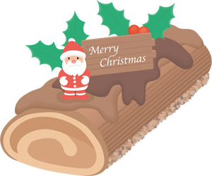 クリスマスケーキ パブリックドメインq 著作権フリー画像素材集