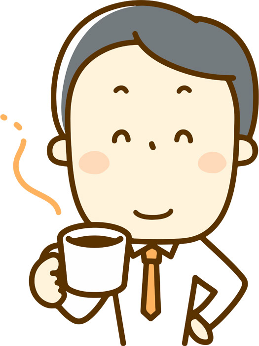 いろいろ ホットコーヒー イラスト 家のイラスト