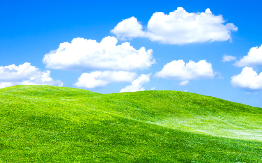 フリー写真, CC0 写真, 風景（写真）, 自然, 丘, 青空, 雲