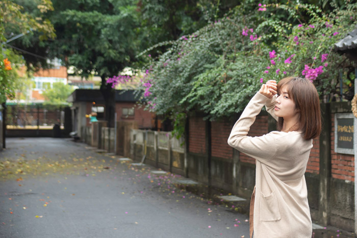 人物（写真）, 女性（写真）, アジア人女性, 若い女性, ポートレイト, シリーズ（1271）, 台湾人, カーディガン姿