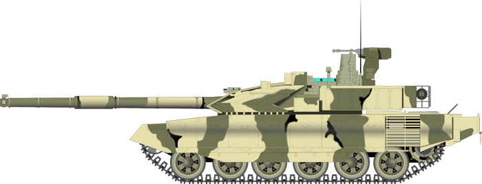 ベクター, SVG, 乗り物（イラスト）, 兵器, 戦車, 軍用車両, ソ連軍, ロシア軍, T-90