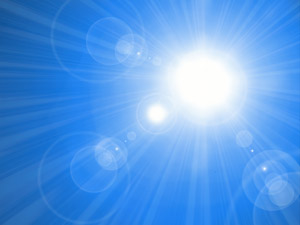 フリーイラスト 太陽の光