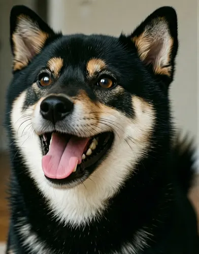 フリーAI画像, CC0 AI画像, 写真（AI画像）, 動物（AI画像）, 哺乳類, 犬（イヌ）, 柴犬（シバイヌ）