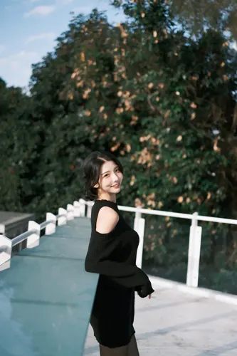 フリー写真, 人物（写真）, 女性（写真）, アジア人女性, 若い女性, ポートレイト, 台湾人, ニット姿