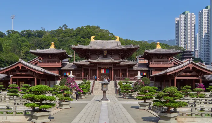 フリー写真, CC0 写真, 風景（写真）, 建築物（建物）, 寺院（仏閣）, 中国, 香港