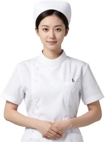 フリーAI画像, CC0 AI画像, 写真（AI画像）, 人物（AI画像）, 女性（AI画像）, アジア人女性, 若い女性, ポートレイト, 職業, 仕事, 看護師（ナース）, 看護婦, 医療