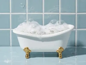 AI画像 小さな浴槽