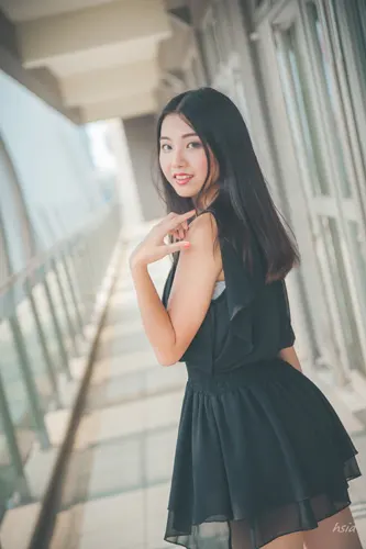 フリー写真, 人物（写真）, 女性（写真）, アジア人女性, 若い女性, ポートレイト, 台湾人, 台湾人女性（207）, ミニワンピース姿