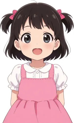 フリーAI画像, CC0 AI画像, イラスト（AI画像）, 人物（AI画像）, 子供（AI画像）, 女の子