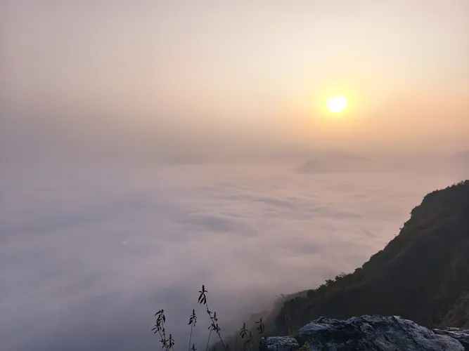 フリー写真, CC0 写真, 風景（写真）, 自然, 雲, 雲海, 朝, 朝日
