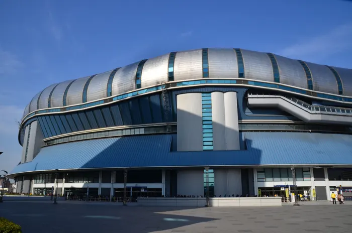 フリー写真, CC0 写真, 風景（写真）, 建築物（建物）, スポーツ（写真）, 球技, 野球（ベースボール）, 野球場, ドーム球場, 日本, 大阪府, 大阪ドーム, スタジアム