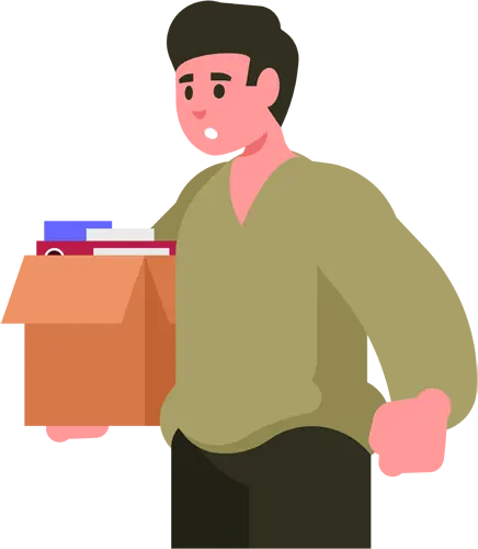 フリーイラスト, CC0 イラスト, ベクター, AI, 人物（イラスト）, 男性（イラスト）, 仕事, 職業, 荷物