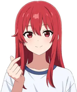 AI画像 キュンですのポーズの体操服を着た女子学生