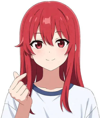 フリーAI画像, CC0 AI画像, イラスト（AI画像）, 人物（AI画像）, 少女（AI画像）, 学生（生徒）, 体操服（体操着）, 手でハート
