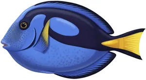 AI画像 ナンヨウハギ