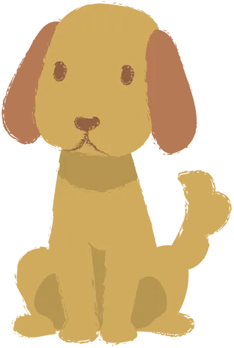 フリーイラスト, CC0 イラスト, ベクター, AI, 動物（イラスト）, 哺乳類, 犬（イヌ）
