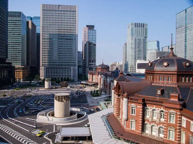 フリー写真, CC0 写真, 風景（写真）, 建築物（建物）, 鉄道駅, 日本, 東京都, 東京駅