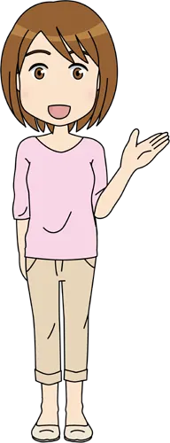フリーイラスト, CC0 イラスト, ベクター, EPS, 人物（イラスト）, 女性（イラスト）, 女性（88）, 全身（イラスト）, 案内する, 紹介する