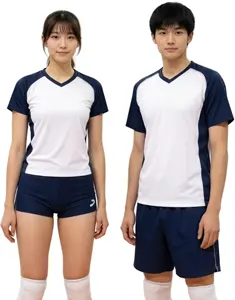 AI画像 バレーボール部の男女