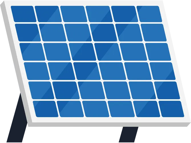 フリーイラスト, CC0 イラスト, ベクター, AI, 太陽光発電, ソーラーパネル, 発電, エネルギー