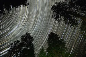 フリー写真 スタートレイル